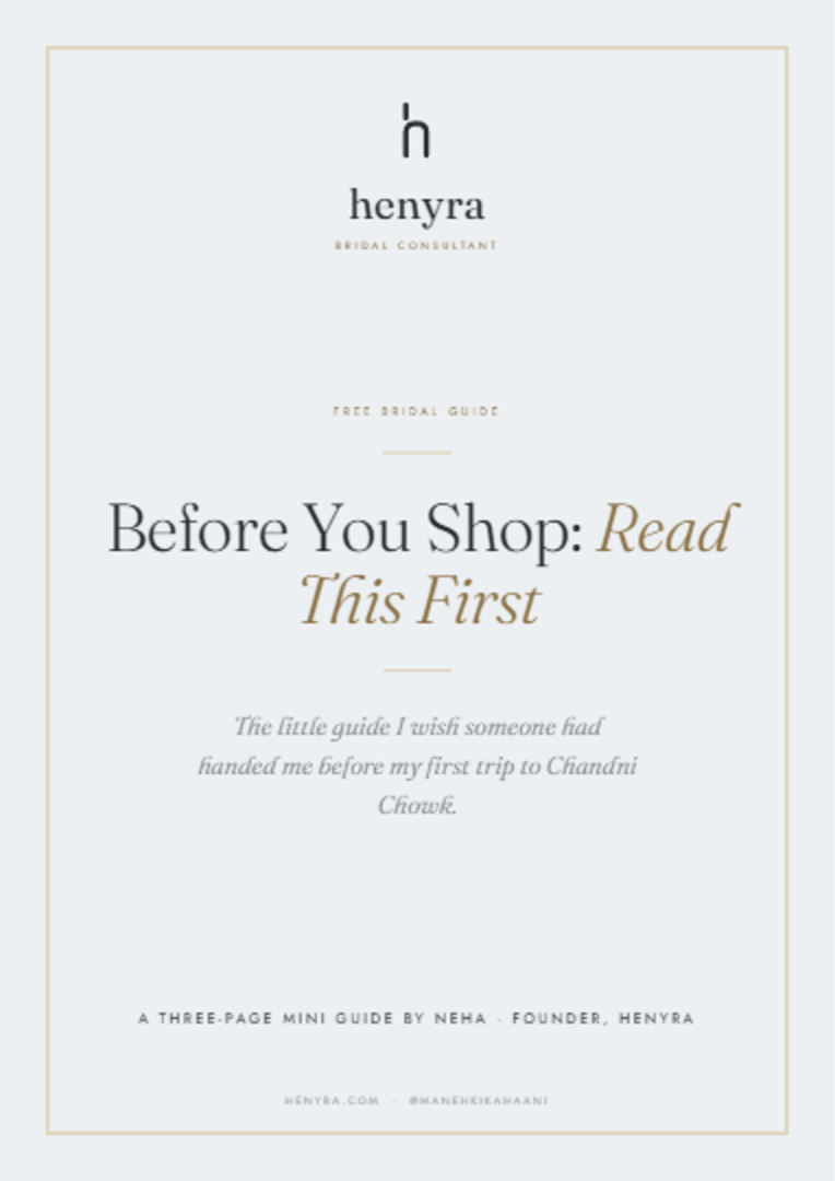 Before You Shop: Read This First — henyra guide cover