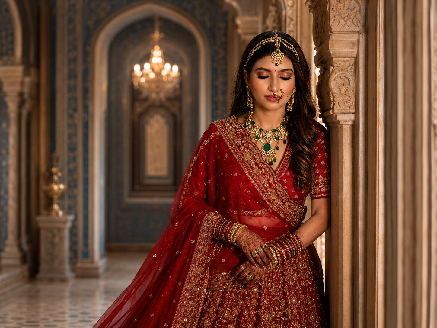 Portrait of Neha, bridal shopping consultant